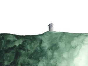The Wind of Days - Watercolor Art Print
