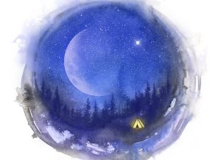 It's Written In The Stars - Art Print