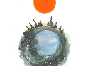 on the sunny side - Art Print