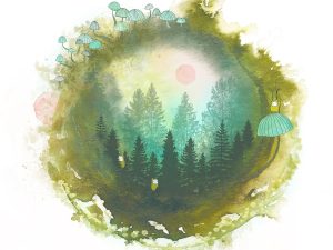 Woodland Creatures - Art Print