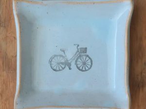 Square Dish - Bike